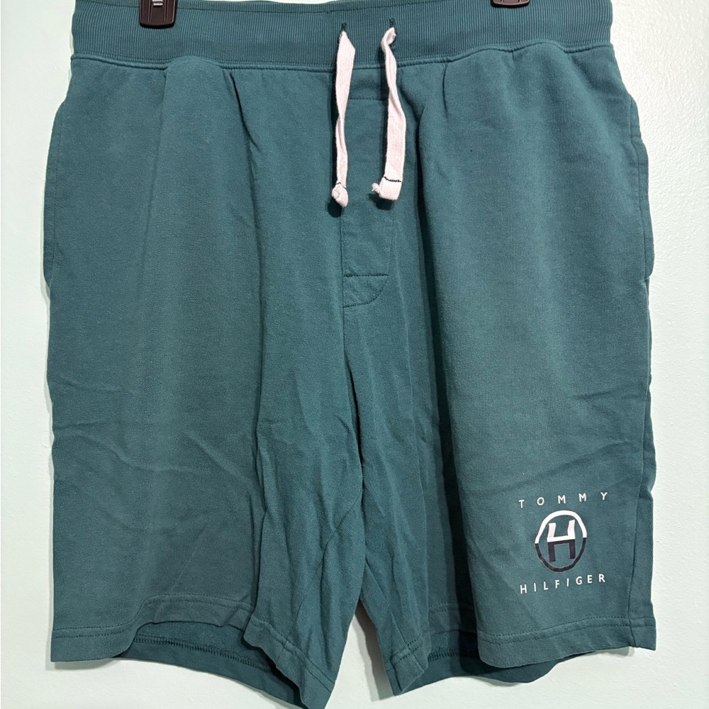 Tommy Hilfiger Men's Teal Athletic Shorts